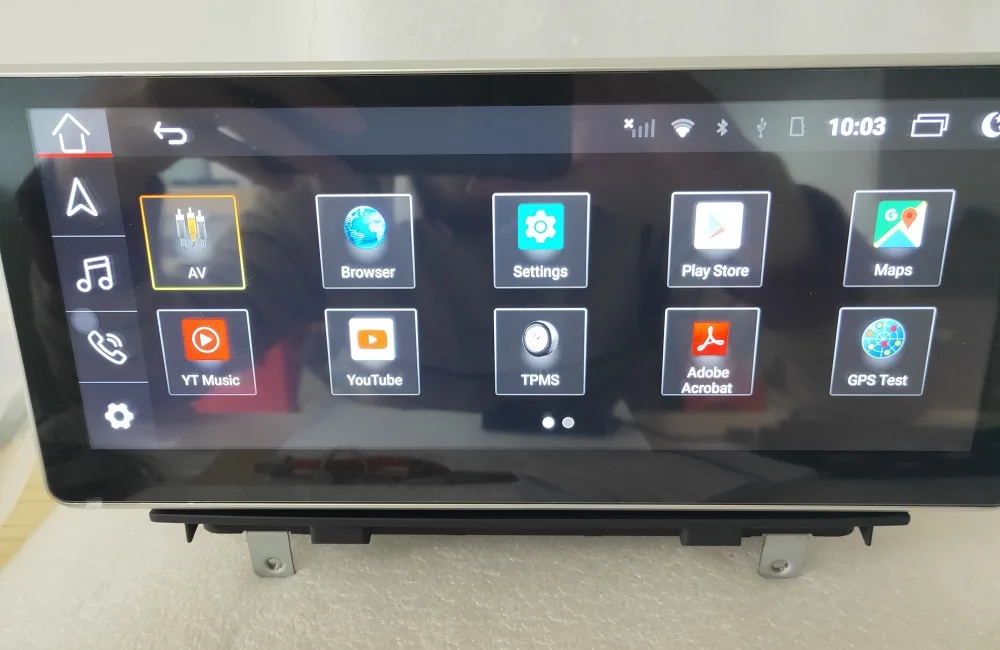 Автомагнитола Ouchuangbo 10 25 дюйма 4G GPS для Audi A3 2014 2017 8 ядер ГБ 64 1080P Android CarPlay