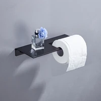 black white silver toilet tissue roll paper holder bathroom shelve storage towel rack wall mounted kitchen basket accessories
