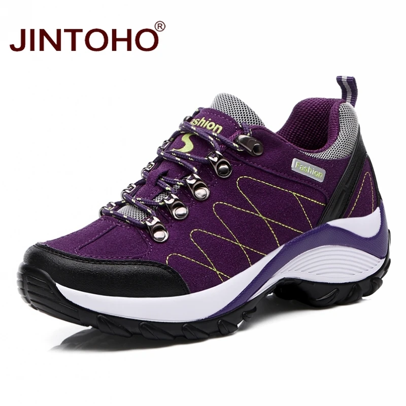 Женские кроссовки для бега JINTOHO на платформе цвета выбор|Беговая обувь| |