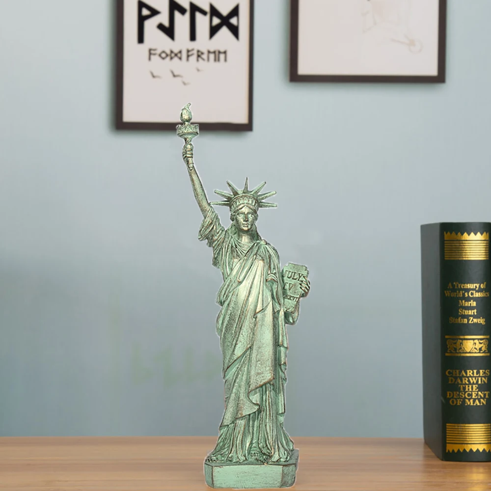 Статуя Свободы реплика модели статуэтки из песчаника и смолы креативное ремесло