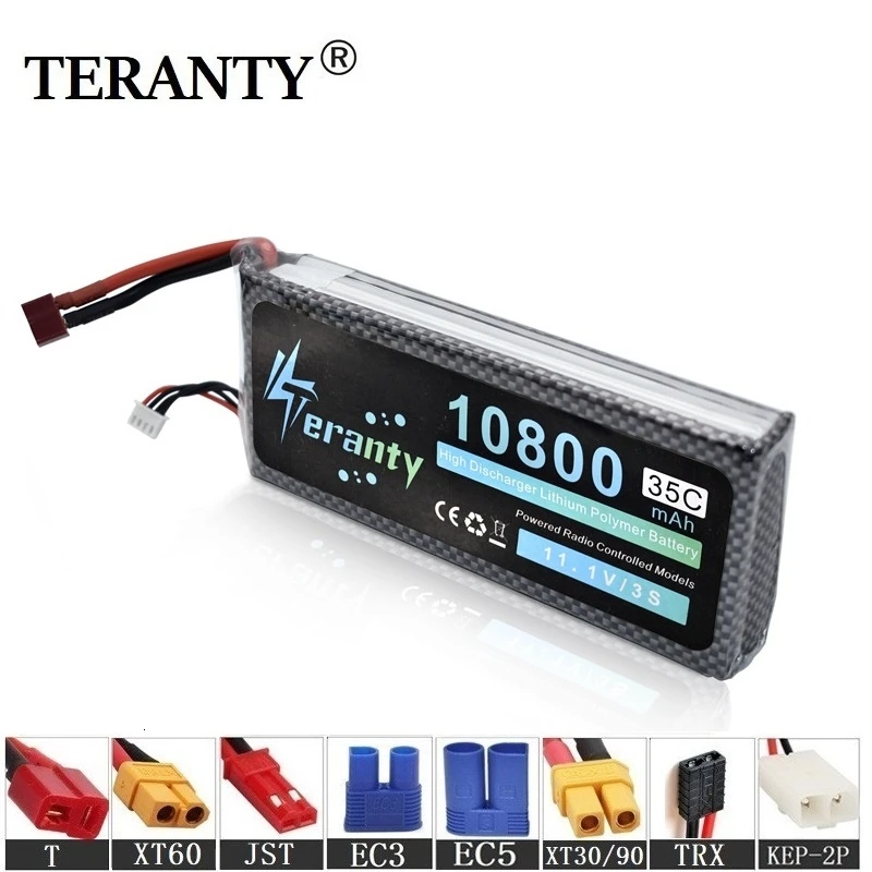 

Upgrade Power 11.1v 10800mAh Lipo Battery For RC Drone Helicopter Car Boat Quadcopter Spare Parts 3s 35C 11.1v Lithium battery