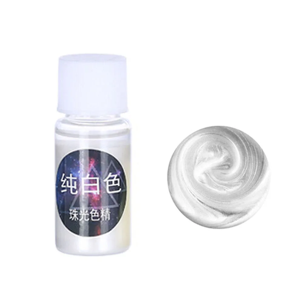 1 шт. 10 мл жидкая жемчужная Смола пигментная краска УФ смола эпоксидная Сделай Сам