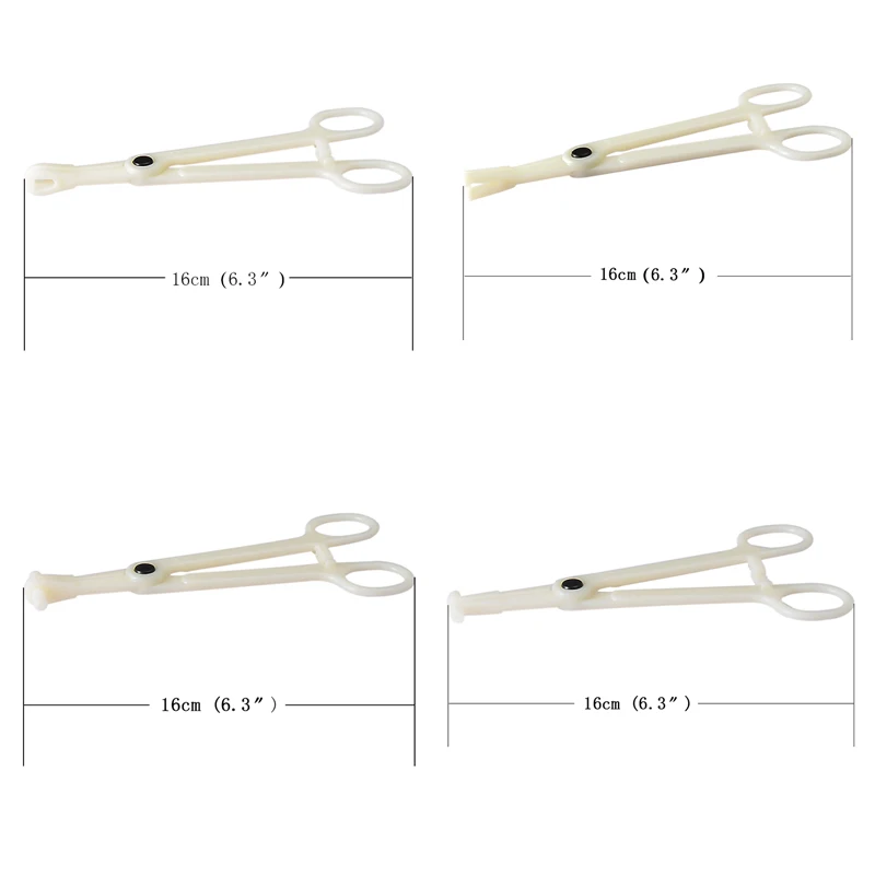 Акриловый зажим для пирсинга 1 шт. профессиональные одноразовые плоскогубцы