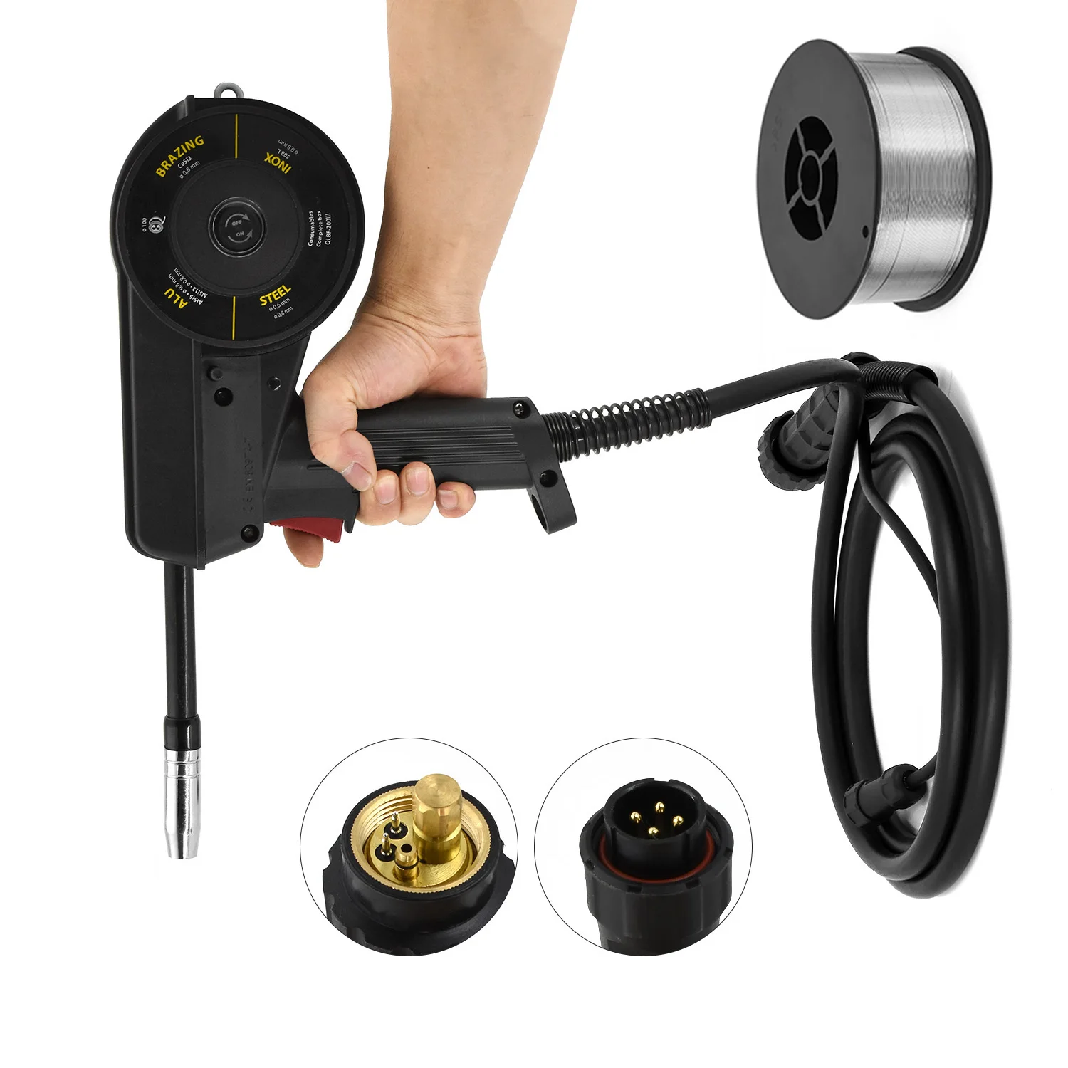 10 футов алюминиевая катушка для сварочного аппарата Mig 210 907046 Spoolmate 3035 HBM2280 |