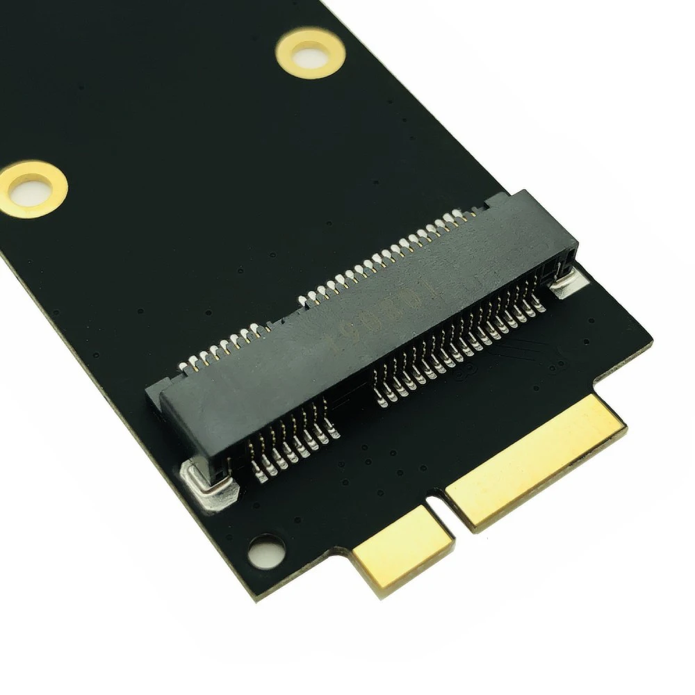 Новинка mSATA SSD к SATA 7 + 17 Pin адаптер карты 2012 для MacBook Pro MC976 A1425 A1398|Адаптеры карт