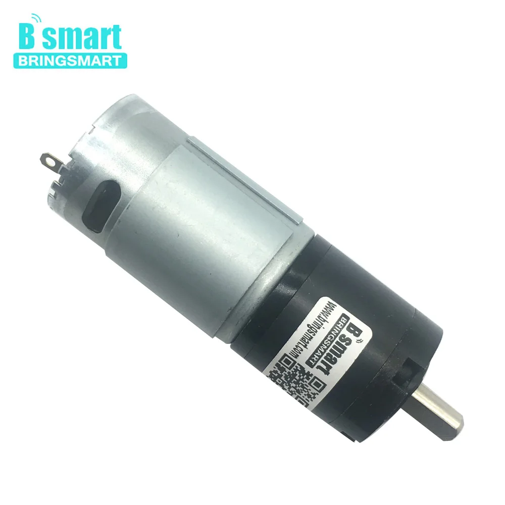 Bringsmart PG36-555 планетарный DC мотор-редуктор 12В низкоскоростной двигатель с высоким