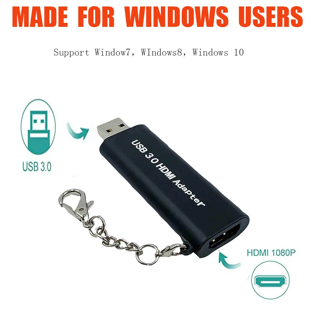 USB 3 0 к HDMI HD 1080P видео кабель конвертер для HDTV Аудио Видео адаптер ноутбука ПК