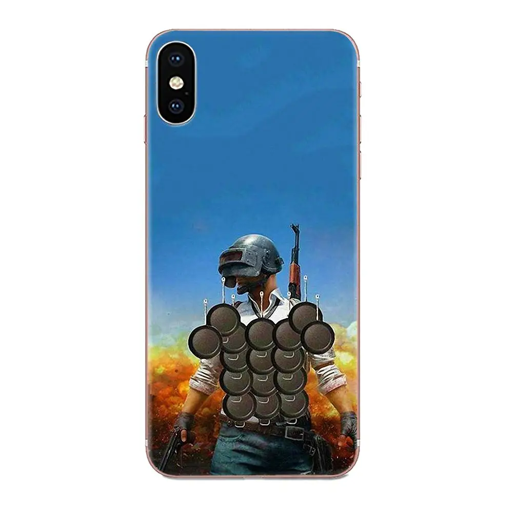 Аккумулятор Pubg для Samsung Galaxy Note 5 8 9 S3 S4 S5 S6 S7 S8 S9 S10|Бамперы| |
