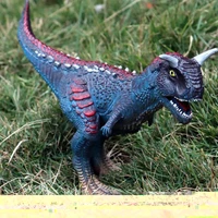 simulation animal figure carnotaurus realistic jurassic dinosaur world model toy birthday gift boys educational