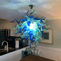 GIRBAN Modern Loft Chandeliers Bedroom LED Indoor Lighting Blown Murano Glass Living Room Decoration Chandelier In The Kitchen