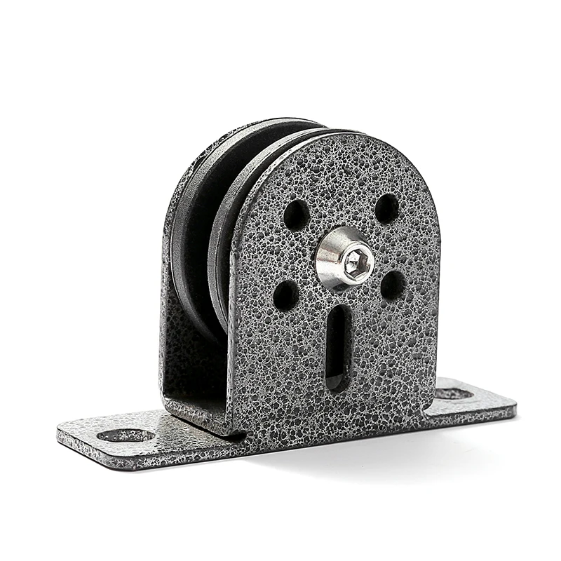 

High-Strength Solid Single Wheel Pulley Block Home Fitness Cable Machine Build Fixed Pulley Fixed Bearing Fitness Equipment