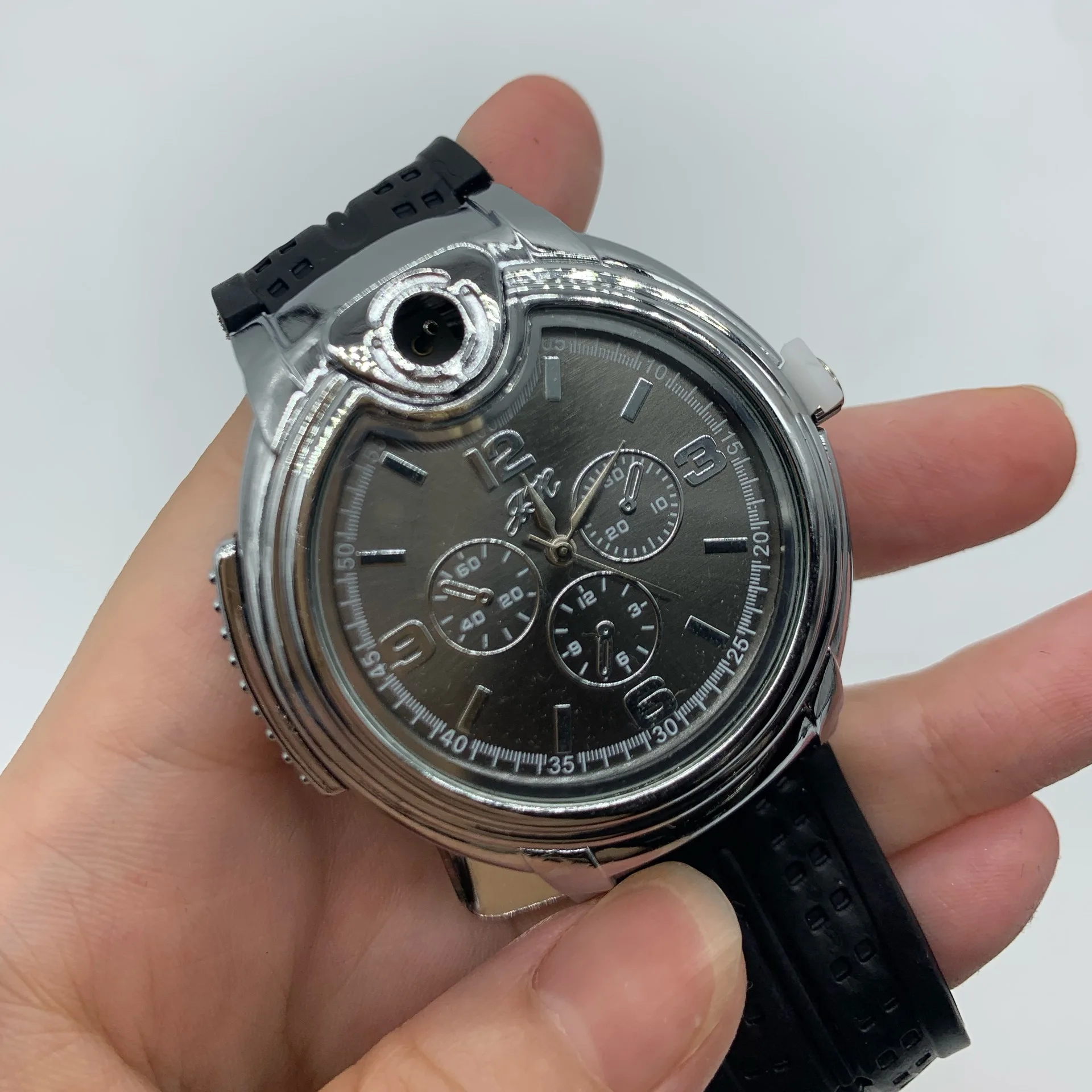 Надувная Бутановая Зажигалка для часов 1 шт. металлическая зажигалка сигарет без