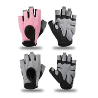 1pcs breathable fitness gloves silicone palm hollow back gym gloves weightlifting workout dumbbell crossfit bodybuilding 2021