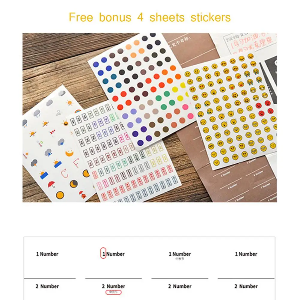 Настенный календарь 2020 на годовую стену высококачественный плотный гладкий