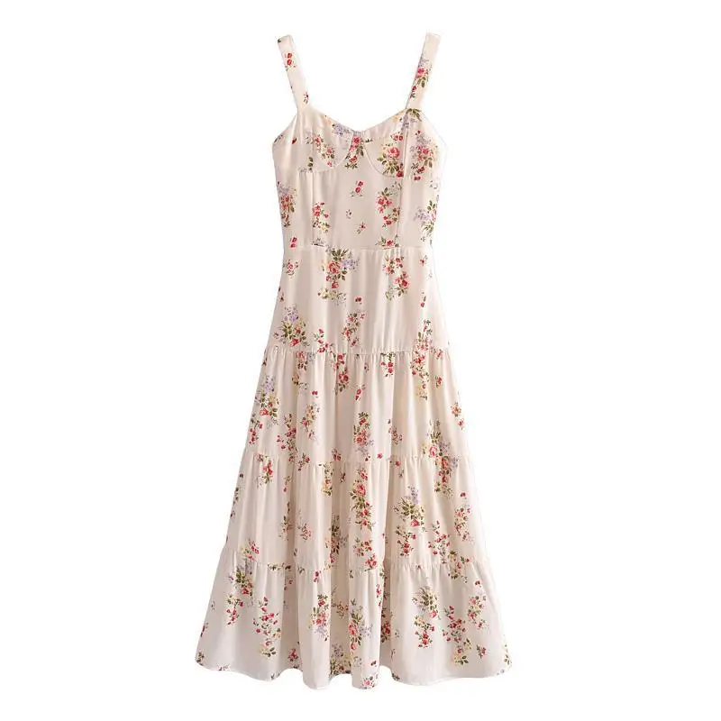 

2021 Brand New Spring Summer Women Female Sexy Polyester Dress Outwear