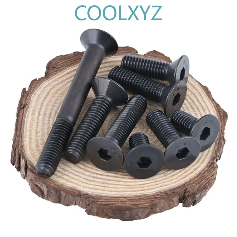 Шестигранный винт с плоской головкой чашкой 12 9 шестигранный внутренней