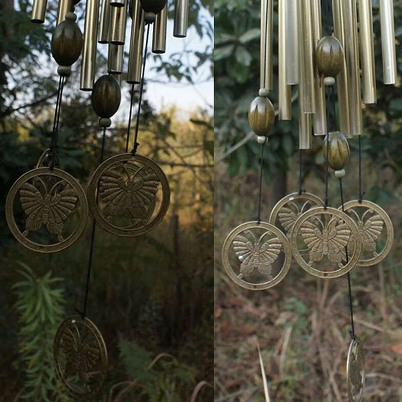 

Grote Windgong Klokken Koperen Buizen Windgong Wind Chime Deur Opknoping Ornament Woondecoratie Outdoor Yard Garden Home Decor