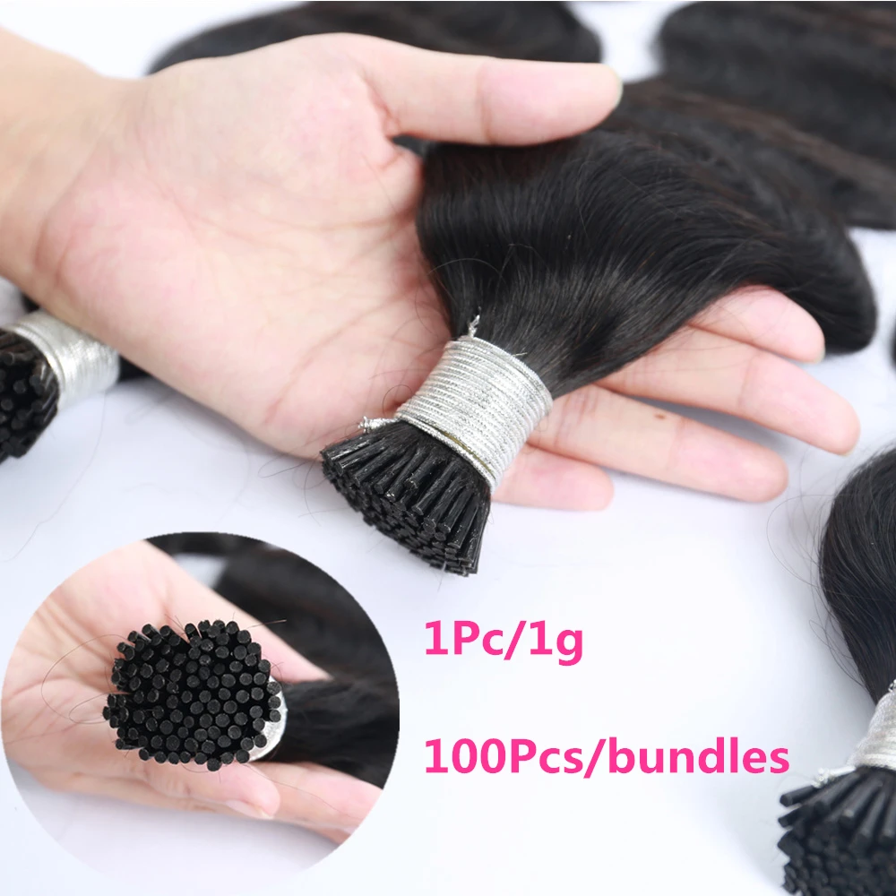Body Wave Microlinks Human Hair Extension I Tips Brazilian Remy Micro Beads Extensions For Black Women |