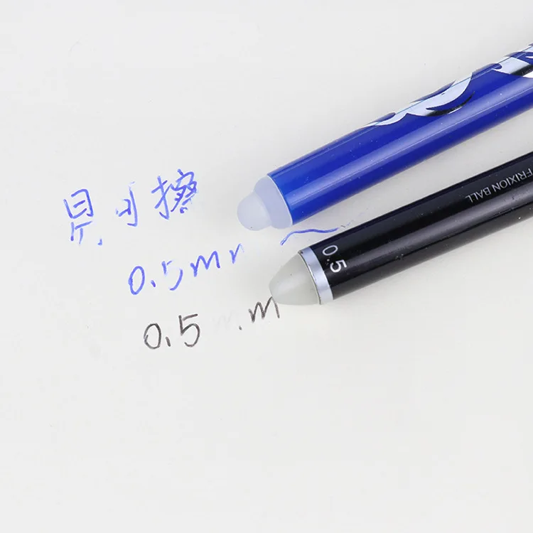 1 шт. стираемый гель Сменные стержни для ручек синие чернила и черные Волшебные