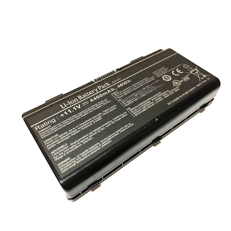 

4400 мА/ч для Asus X51C X51H X51L X51R X51RL X58Le A32-X51 A32-T12 MX45 AT12 T12Jg T12Mg T12Ug 11,1 В 46 Вт/ч