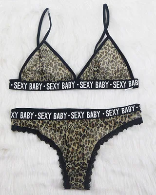 

Ladies Summer Beach Split Swimsuit Leopard Print Sexy Lingerie Sexy Bikini