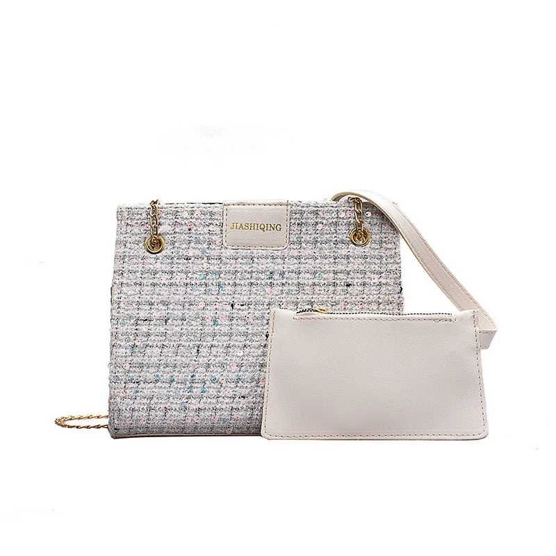 

Net red twin bag large capacity bag women's bag new fashion fashion shoulder bag ins messenger bag