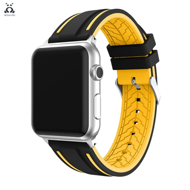 Ремешок мягкий силиконовый для apple watch 7 6 SE 5 4 3 iwatch 41 мм 45