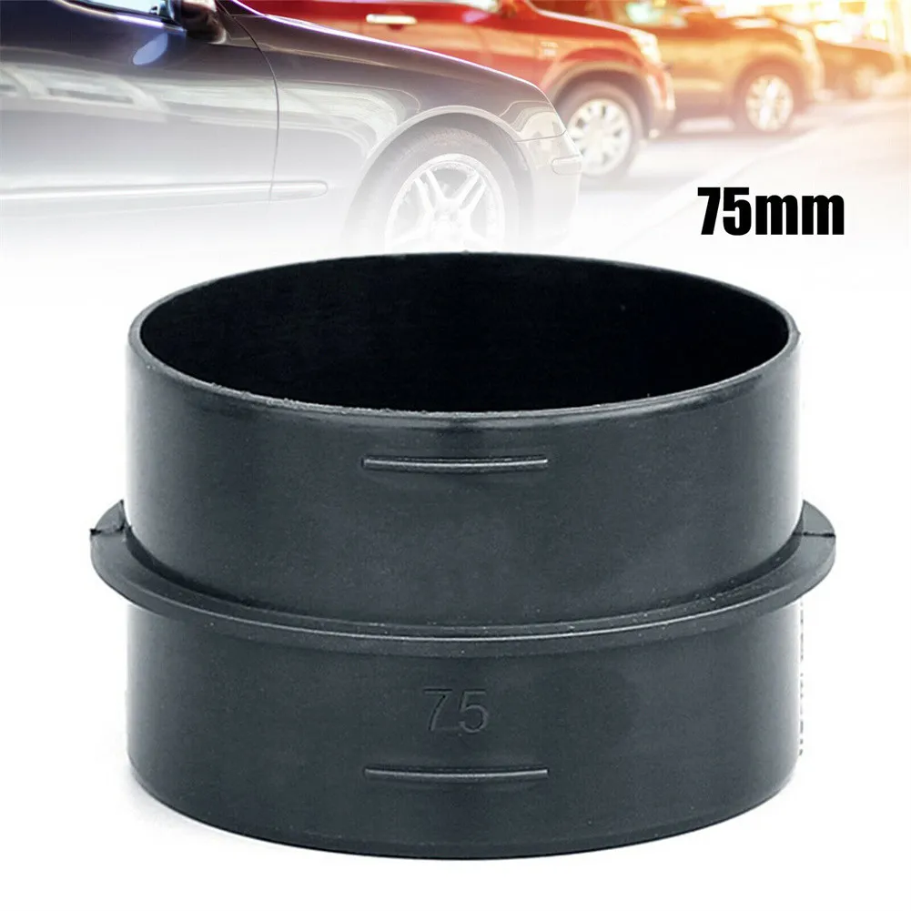 

221000010006 Duct Joiner Connector 75mm Black For Connecting Pipe Plastic
