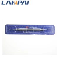 lanpai 1pc dental instrument stainless steel gracey curette periodontal probe perio scalers tool teeth whitening