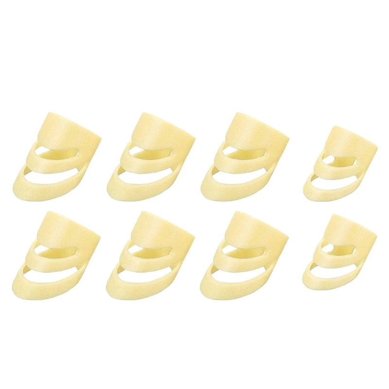 Description Picture 5 of item8pcs Alaska Guitar Picks Adjustable Finger Picks Medium and Large Alaska Picks