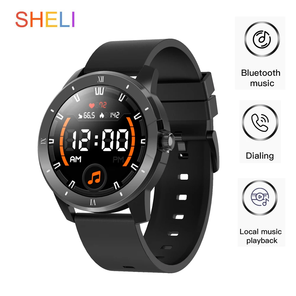 

Smart Watch Waterproof Sports Men's Watch Wristwatch Smart Reminder Heart Rate Fitness Bracelet Watches For Xiaomi IOS Android