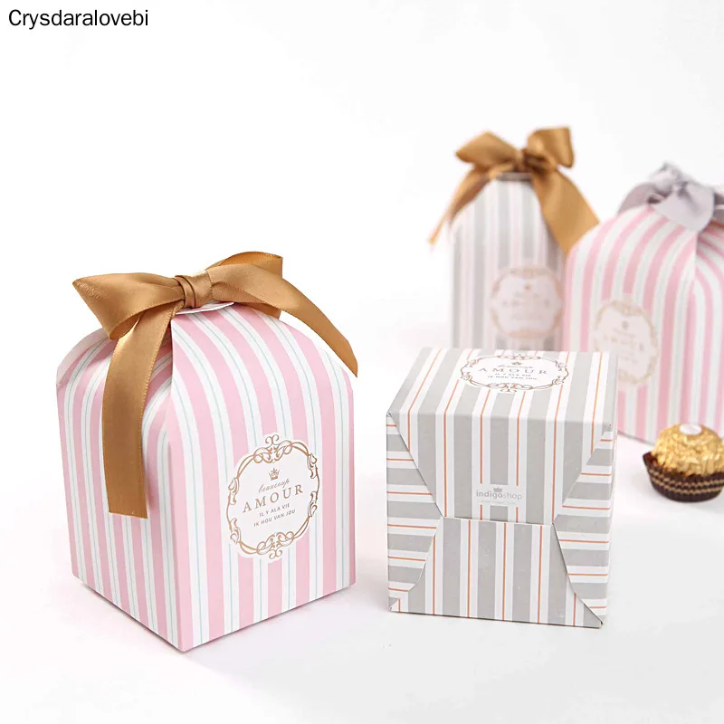 

Подарочная коробка, бумажные пакеты, Свадебная коробка для сладких конфет, упаковочные пакеты для шоколада, украшение для вечеринки в честь...