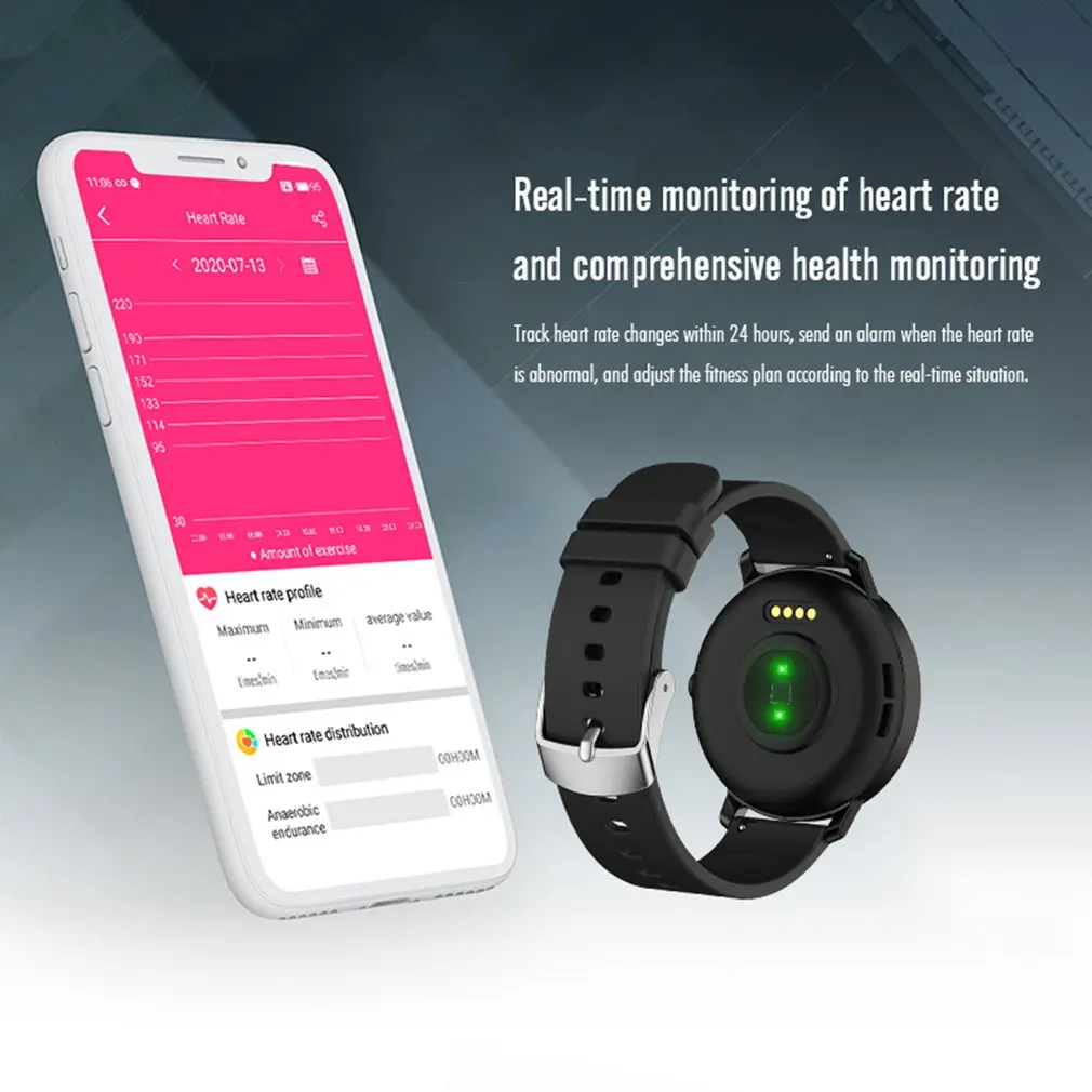 

1.3 Inches Round Glass Screen S17 Wireless Call Music Playing Remote Control Photographing Intelligent Watch