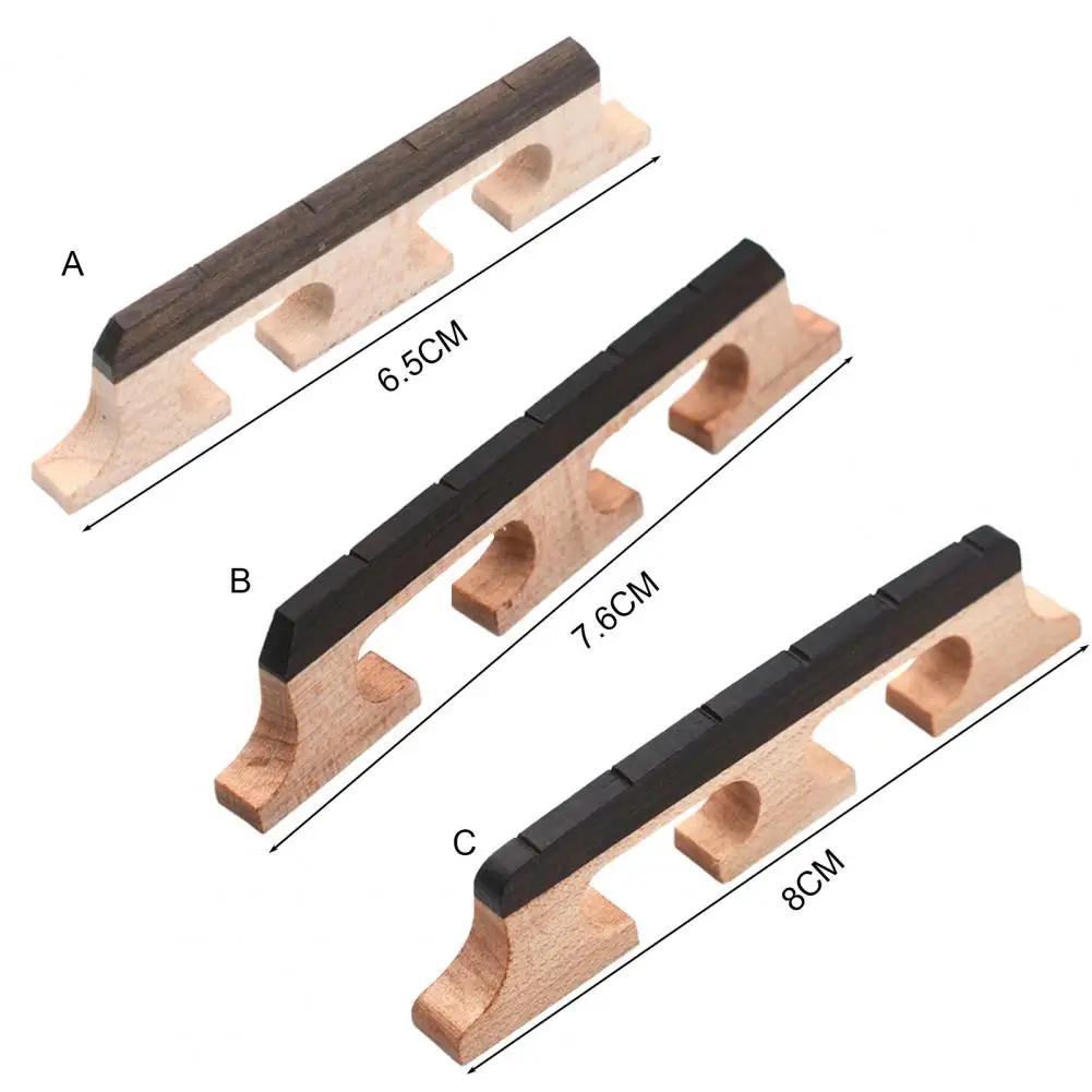 

Guitar Bridge Professional Guitar Accessories Wooden Classical Guitar Bridge Replacement Tool for Music Lover