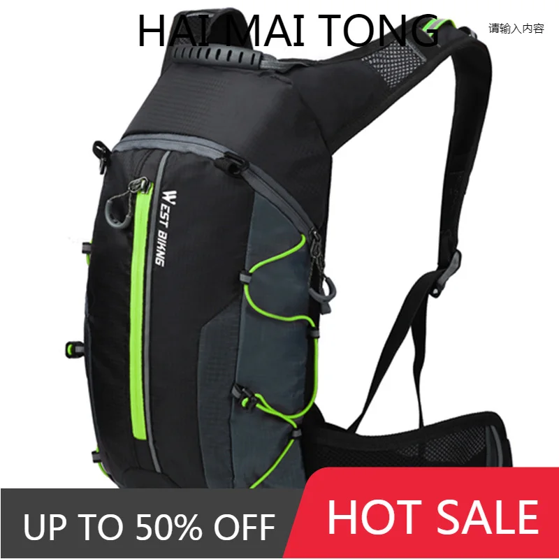 

WEST BIKING Водонепроницаемая велосипедная сумка для занятий спортом на открытом воздухе, объем 10 л, портативная складная велосипедная сумка дл...