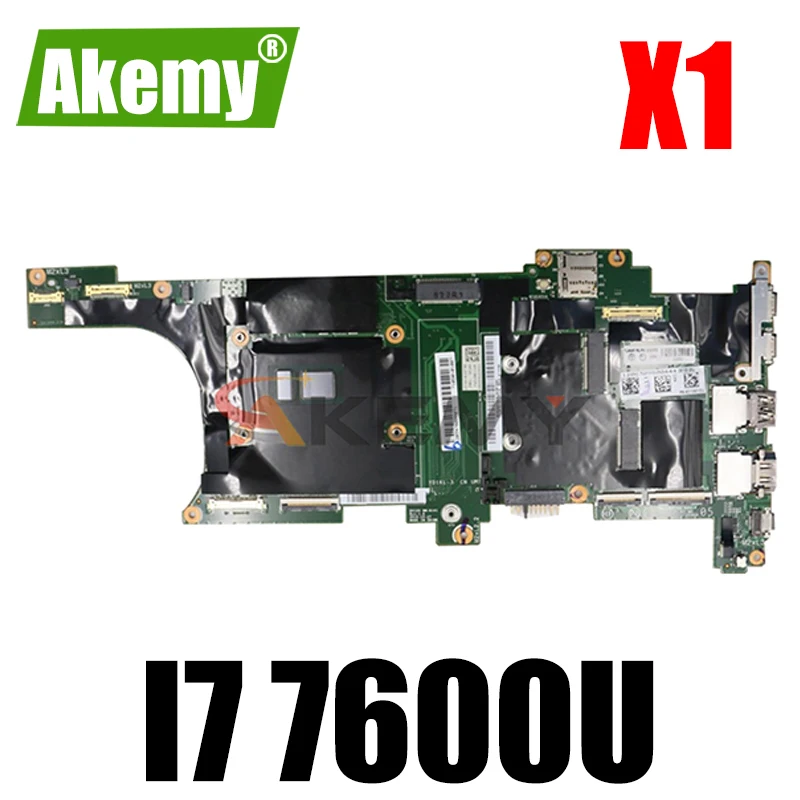 

Akemy для Lenovo ThinkPad X1 углерода 5th ноутбук материнская плата NM-B141 Материнская плата Процессор I7 7600U оперативная память 8 ГБ 100% тесты работы
