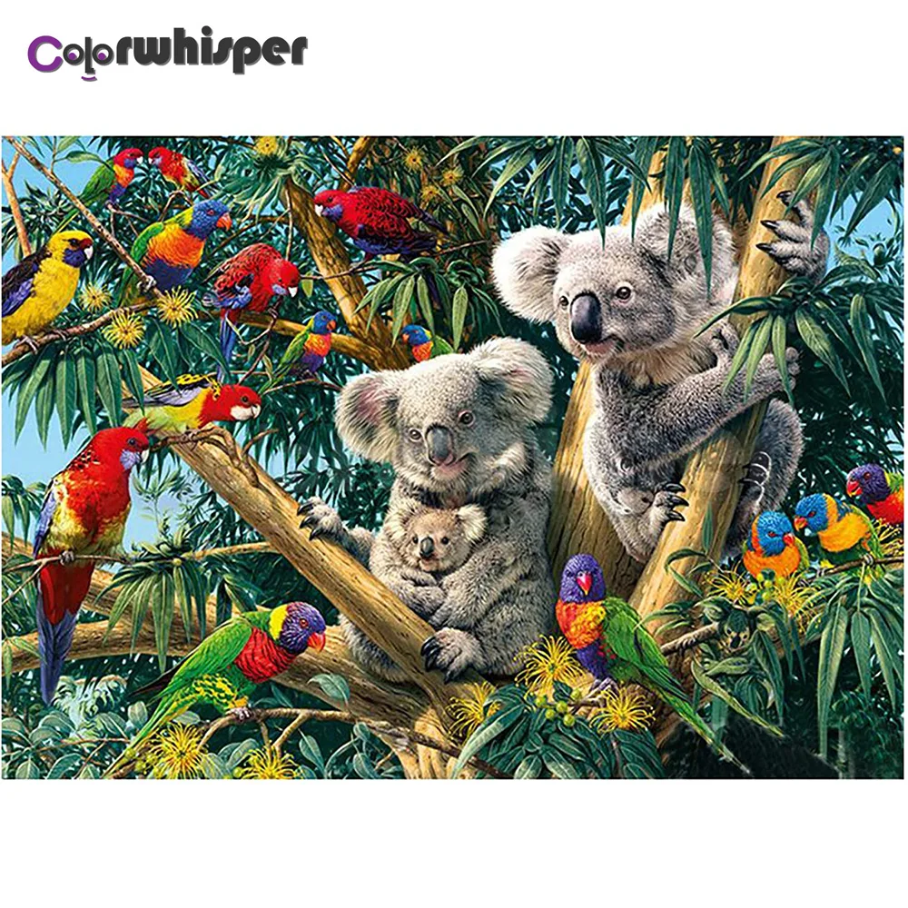 Daimond картина полностью квадратная/круглая дрель коала 5D алмазные Стразы вышивка