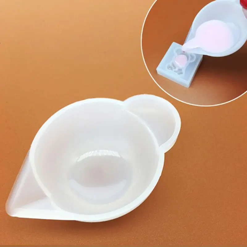 

Silicone Resin Molds Measuring Cup Dropper Earrings Pendant Jewelry Making Tools G2AF