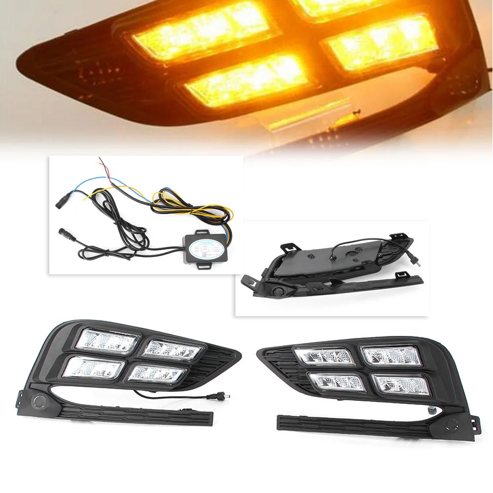 

Applicable to For Chevrolet Cruze second generation daytime running lights, spare parts, LED daytime fog lights and daytime