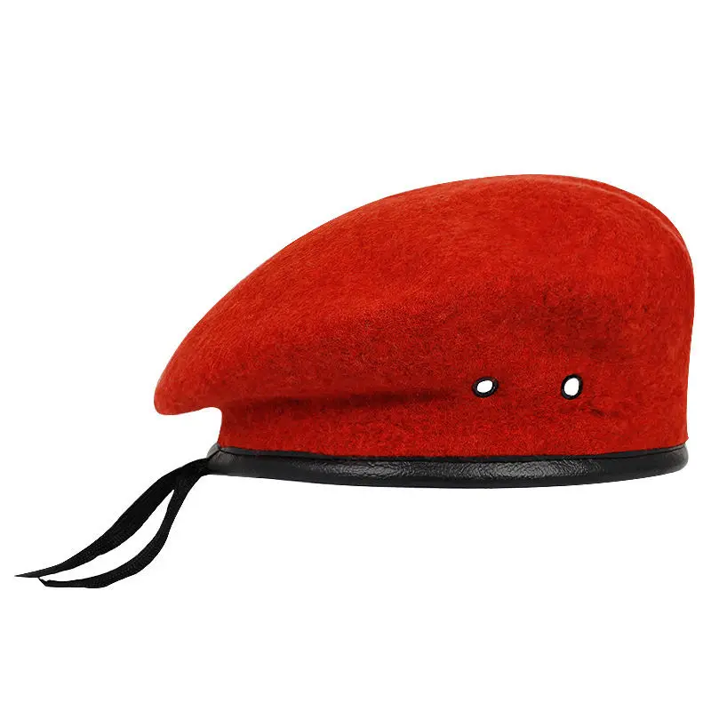 

Europe and America Autumn and Winter Pure Wool Painter Hat Men's Navy Hat Beret Ladies Retro Hat Fashion Hat