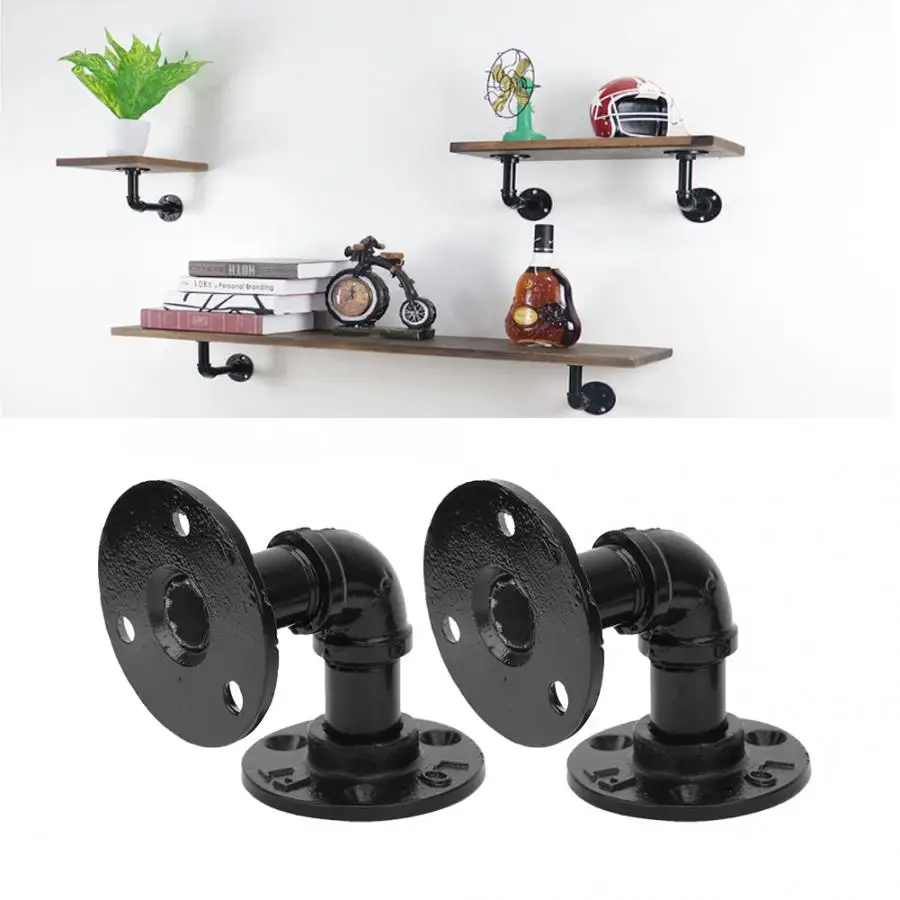 Кронштейн настенный из нержавеющей стали в стиле ретро 2 шт.|Кронштейны| |