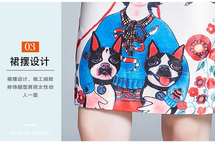 

Office Lady High Quality Two Piece Set Women Autumn Fashion Full Sleeve Shirt Women Tops And Printing Package Hip Skirt SL279