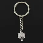 Новый модный брелок 20x15 мм баскетбольные Подвески с кольцами DIY мужские серебристые автомобильные брелки для ключей держатель для ключей сувенир для подарка