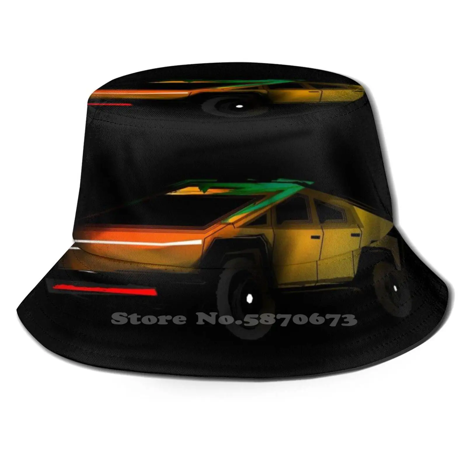 

Tesla Cybertruck, мой стиль, печать, Панама, солнцезащитная Кепка Tesla, кибер-грузовик, будущее, новая любовь, Электрический кибергрузовик