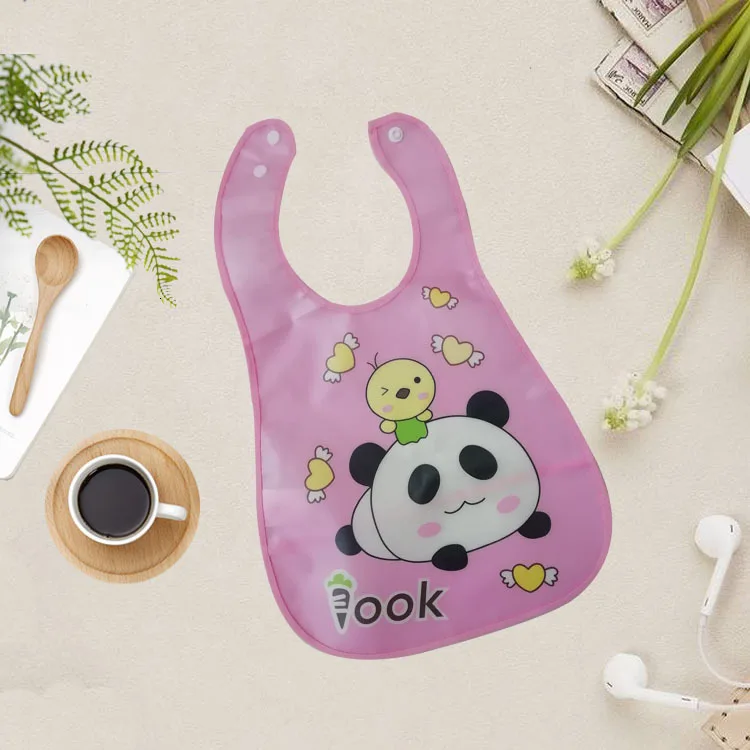 Mini Bear Мультяшные детские нагрудники Eva водонепроницаемые детские слюнявчик для кормления для маленьких девочек и мальчиков слюнявчик для полотенец с принтом фартук EVA Bib - Цвет: Mini Bear