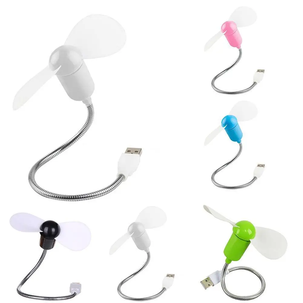 

Маленький вентилятор с мини-USB, Портативный Гибкий кулер для компьютера, ПК, ноутбука, запасные части для внешнего аккумулятора, Офисная Эле...