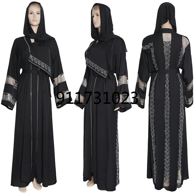 Бангладеш мусульманский хиджаб Abayas женская модель блузка турецкие платья Jalabiya
