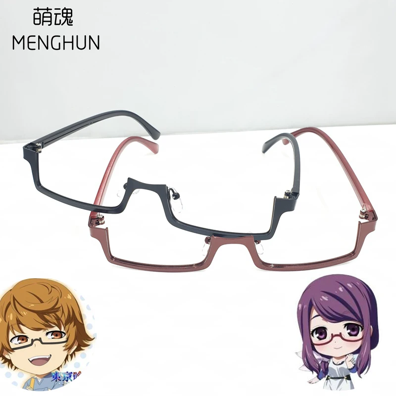 Японские очки в Корейском стиле Kamishiro Rize/Nishio Nishiki с полуоправой обратной оправой