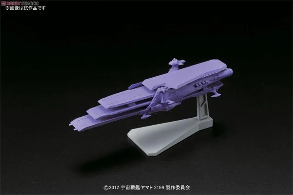 Оригинальный Bandai Space battleship Yamato 2199 LANBEAR многослойная сборка aircraf carrie из ПВХ