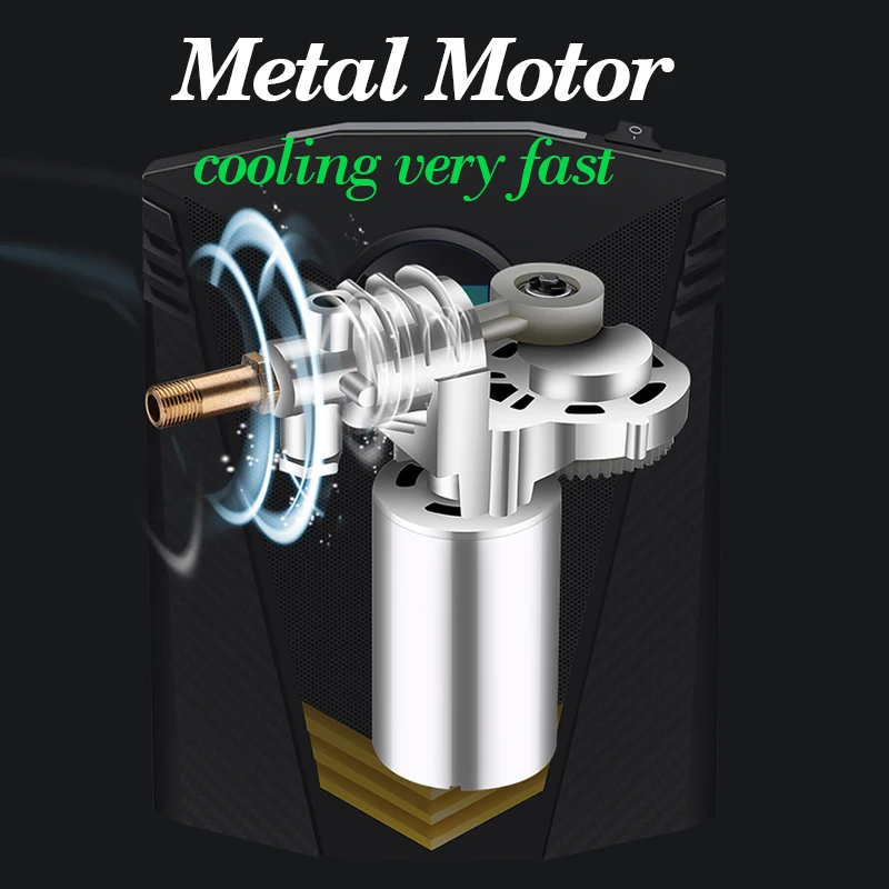 Автомобильный насос для шин компрессор автомобильного воздушного насоса 12 В